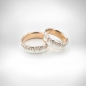Vestuviniai žiedai Nr. 91 - auksas 585