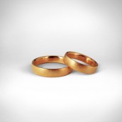 Vestuviniai žiedai Nr. 95 - auksas 585